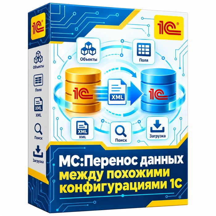 Перенос данных между похожими конфигурациями 1С